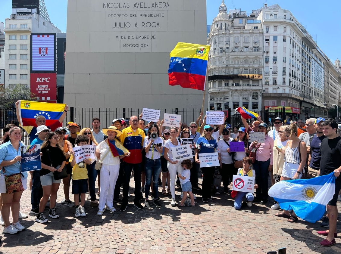 venezolanos en argentina