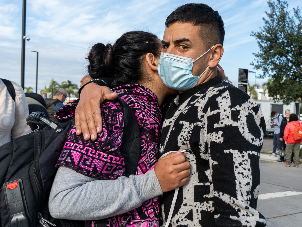 Migrantes colombianos San Diego