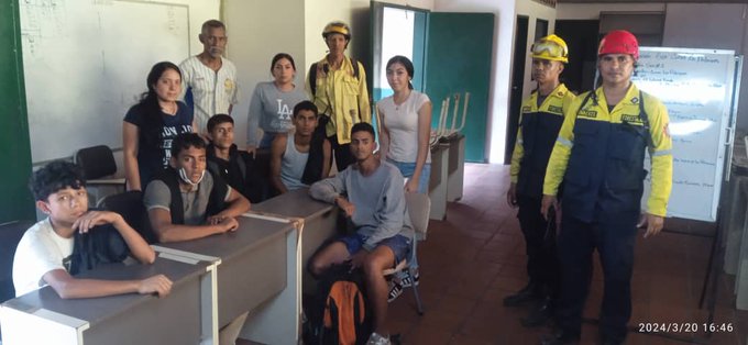 Fueron llevados a un centro de salud