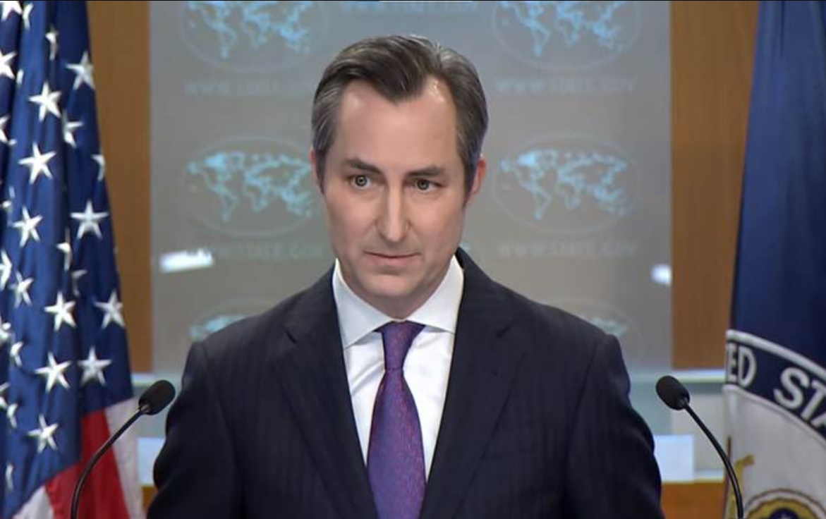 Matthew Miller, portavoz del Departamento de Estado de los Estados Unidos desde 2023