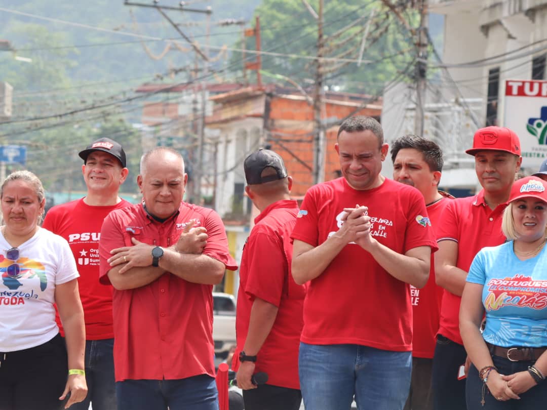 Diosdado Cabello también estuvo en Portuguesa: “plan de la oposición no son las elecciones”