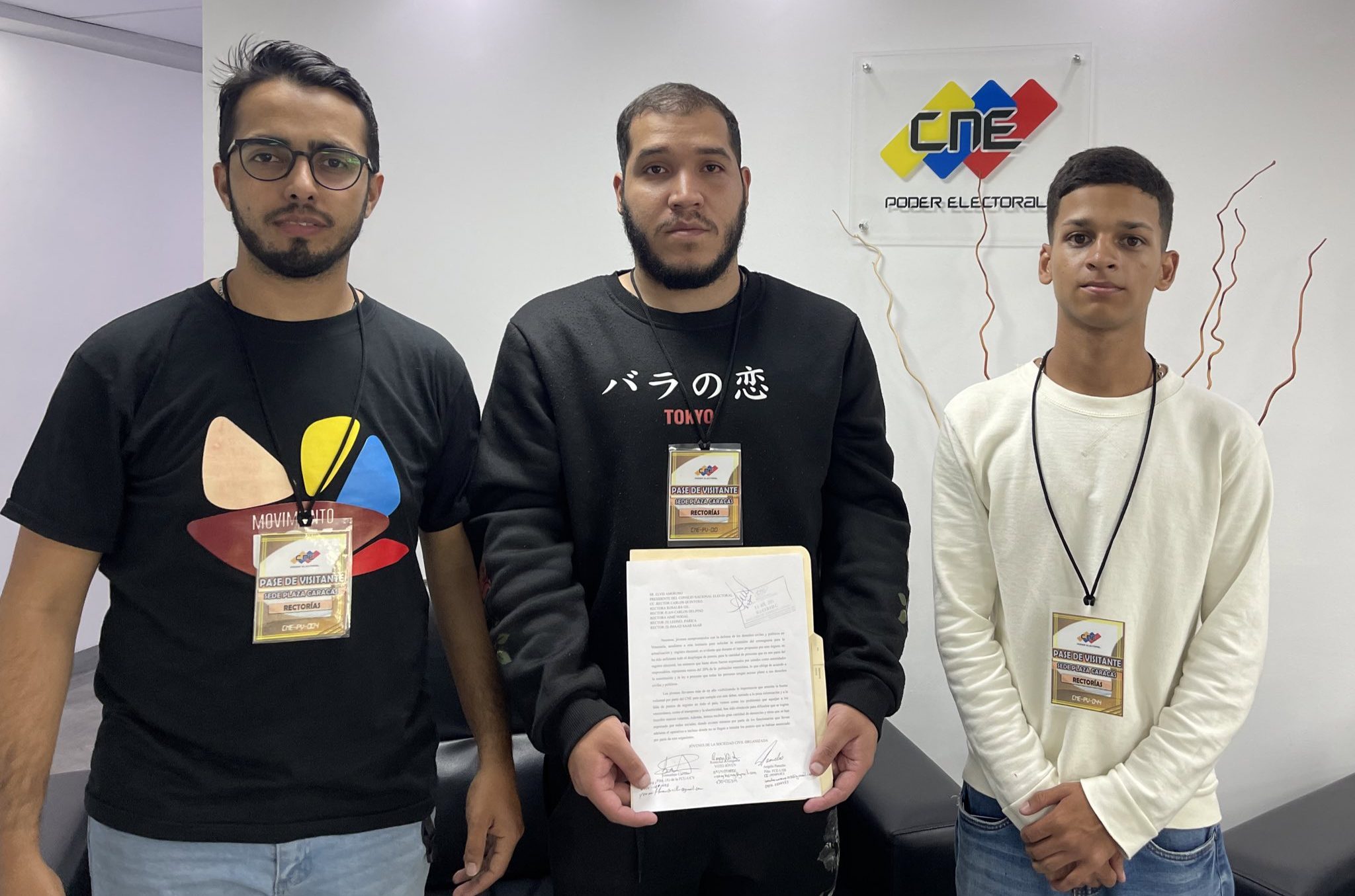 Estudiantes solicitaron la extensión del proceso del registro electoral