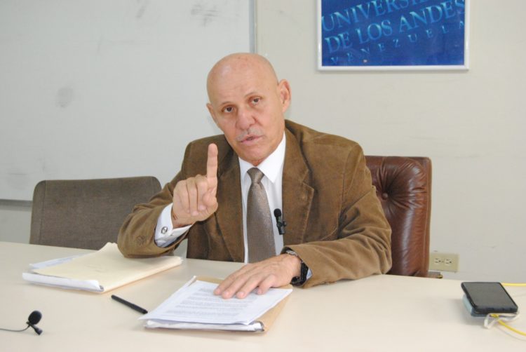 Rector Mario Bonucci informa el estatus de las elecciones de la ULA