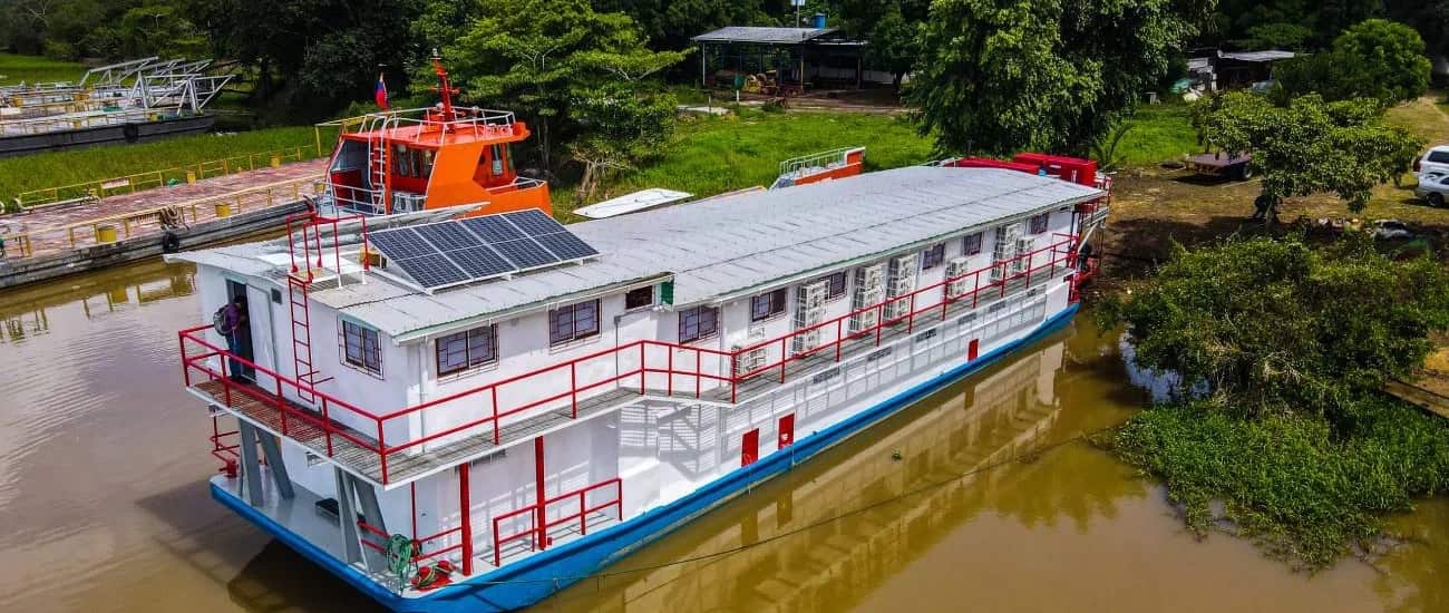 Barco hospital llega a comunidad de Delta Amacuro donde ha reportado muerte de niños indígenas