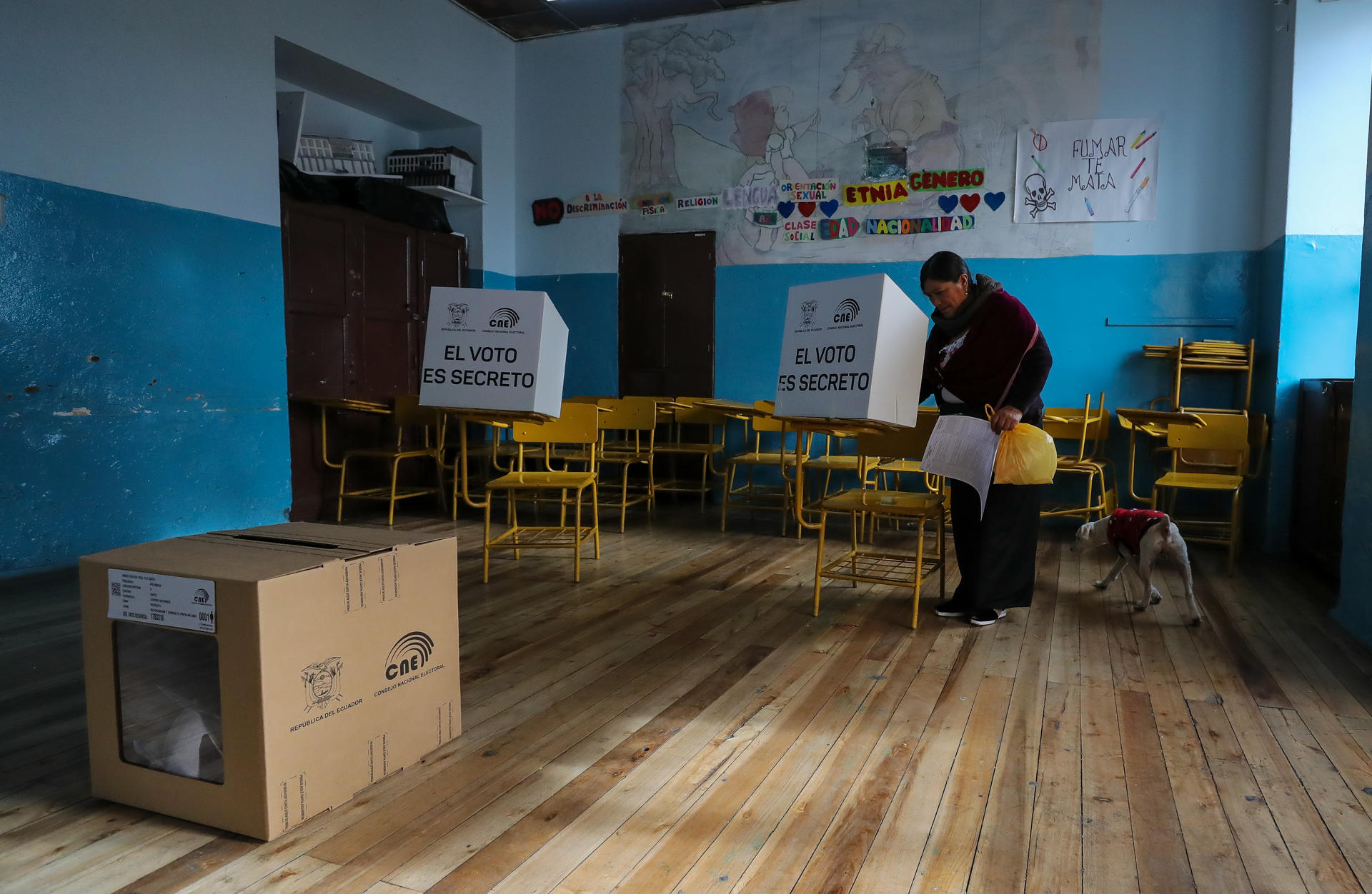 Comienza referéndum de Noboa en Ecuador sobre seguridad, justicia y empleo