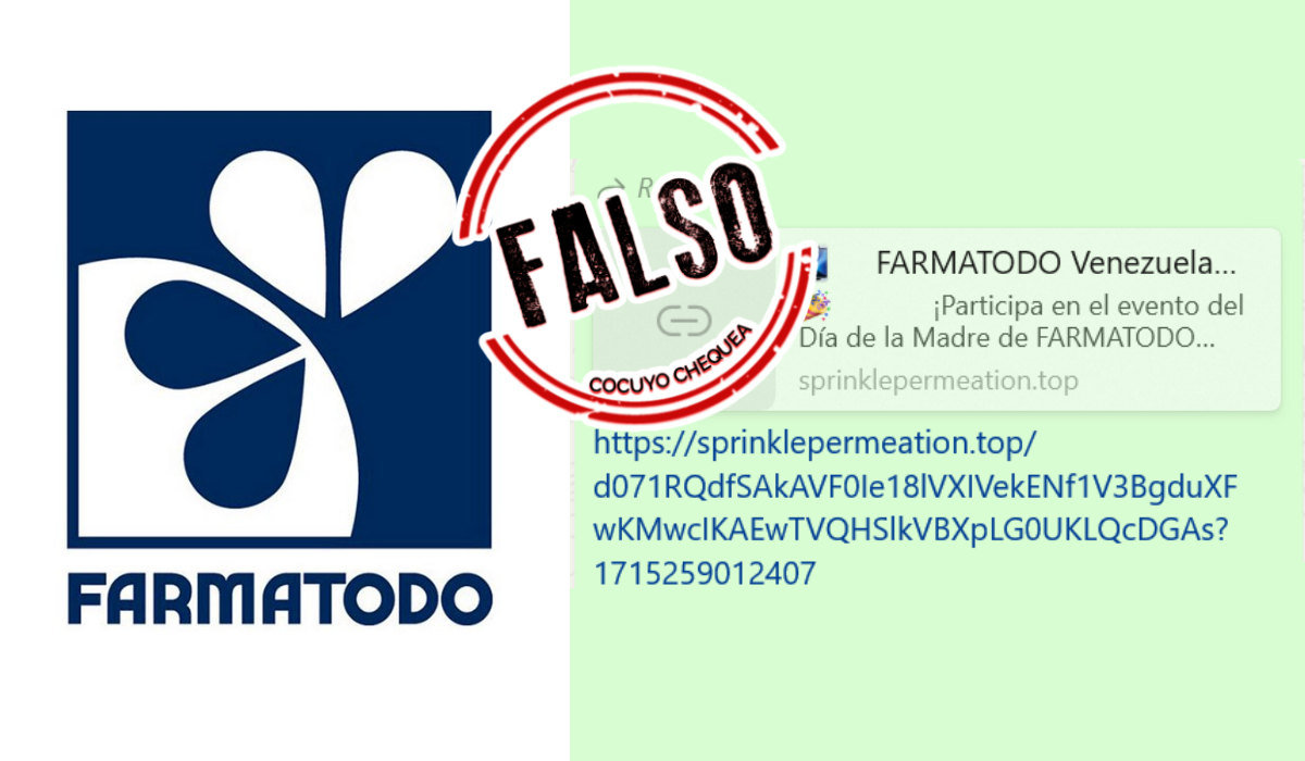 Falsa cadena Farmatodo Día Madre