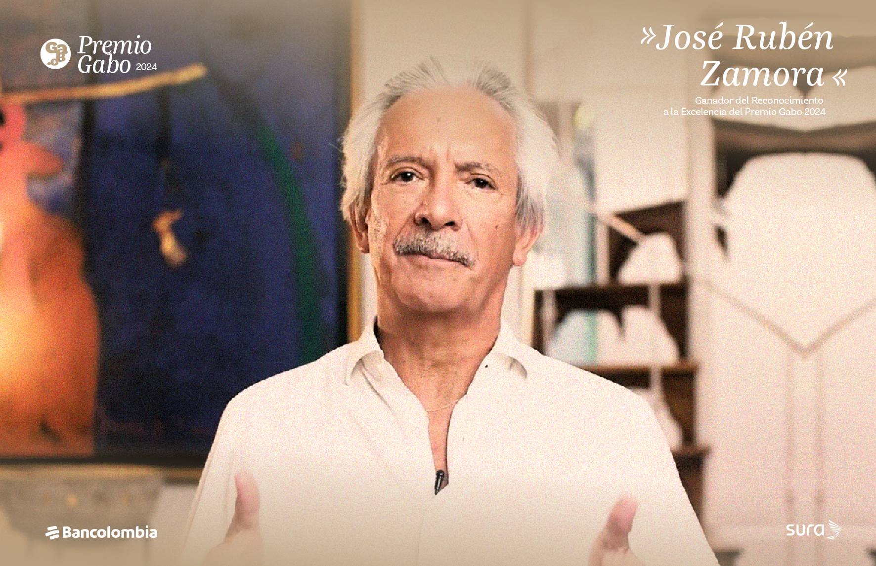 Guatemalteco José Rubén Zamora obtiene Premio Gabo 2024 a la Excelencia