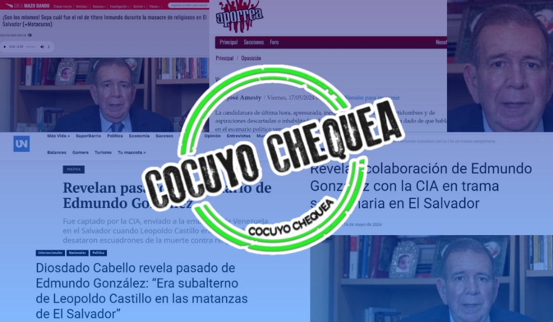 Edmundo González negó la acusación