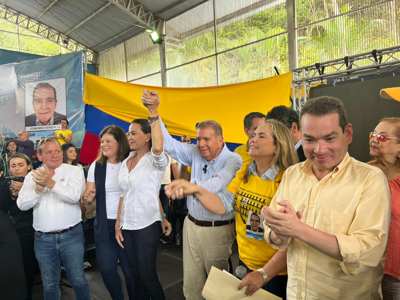 Edmundo González en acto de apoyo de PJ: Hay que construir una gran observación ciudadana en centros de votación