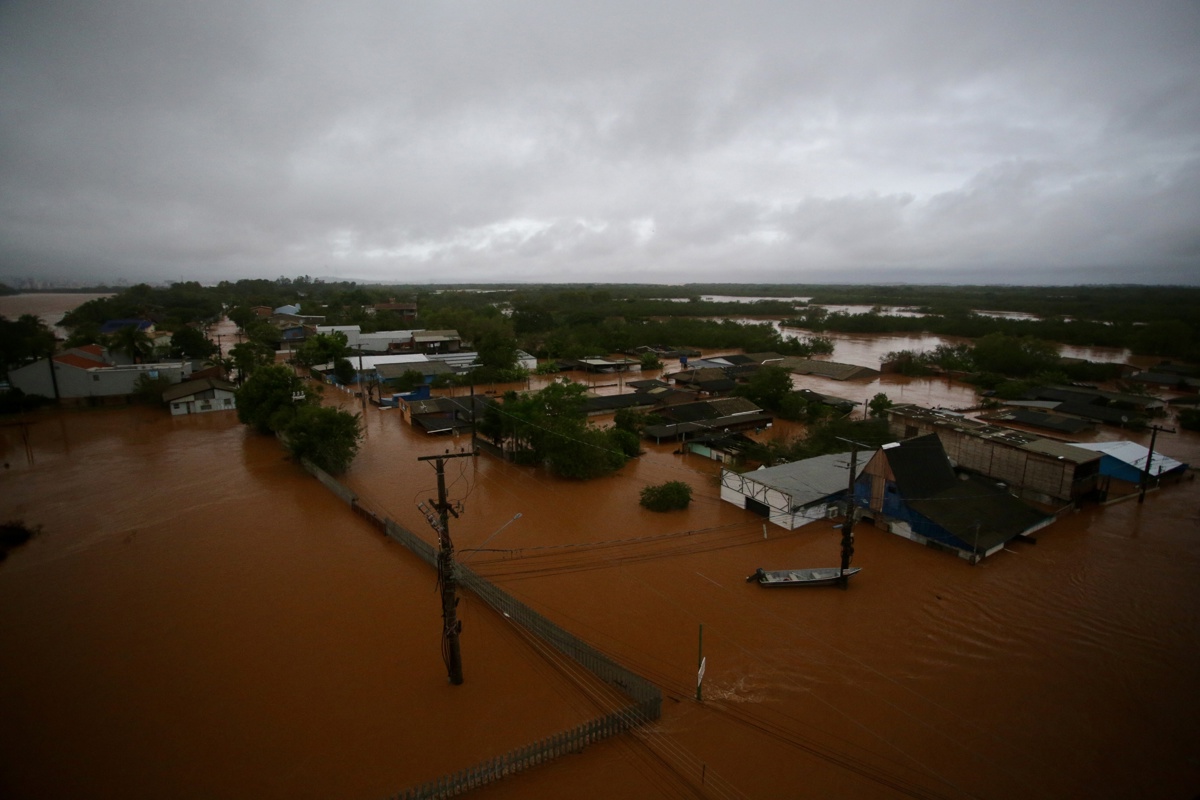 Inundaciones en Brasil