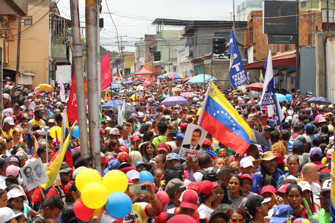 Chavismo augura una "avalancha de votos" a favor de Maduro el 28 de julio