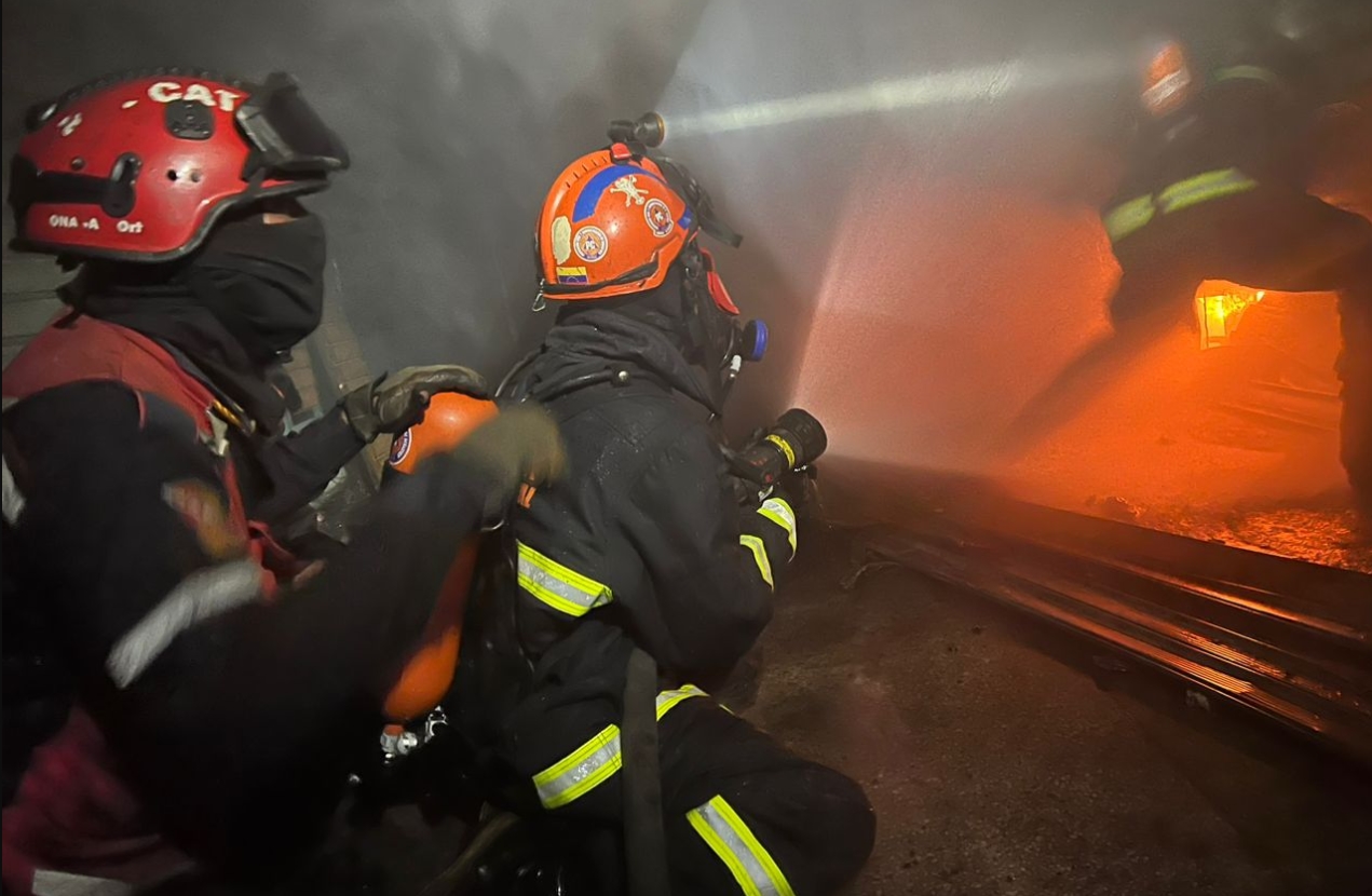 incendio la hoyada