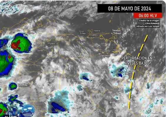 Pronóstico del tiempo: lloviznas dispersas en la mañana y con actividad eléctrica en la noche