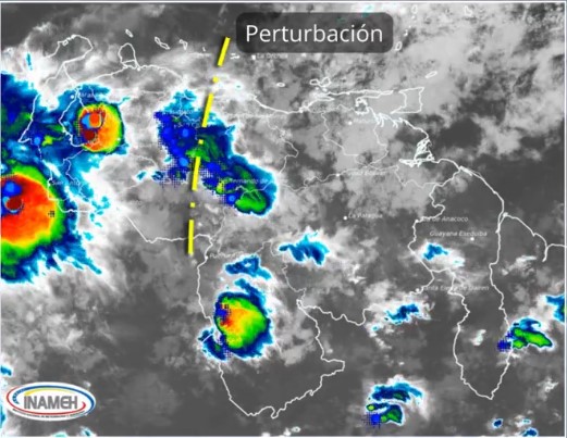 Lluvias sobre buena parte de Venezuela este 21 de mayo