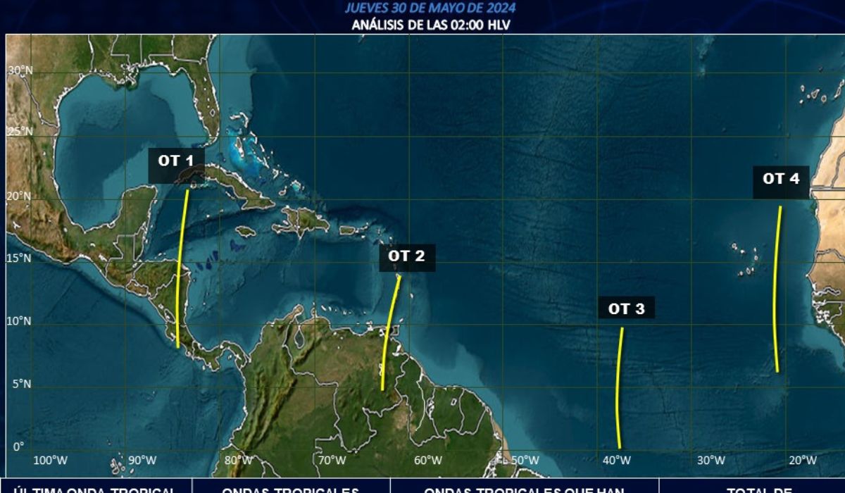 Venezuela tendrá lluvias más intensas este 30 de mayo