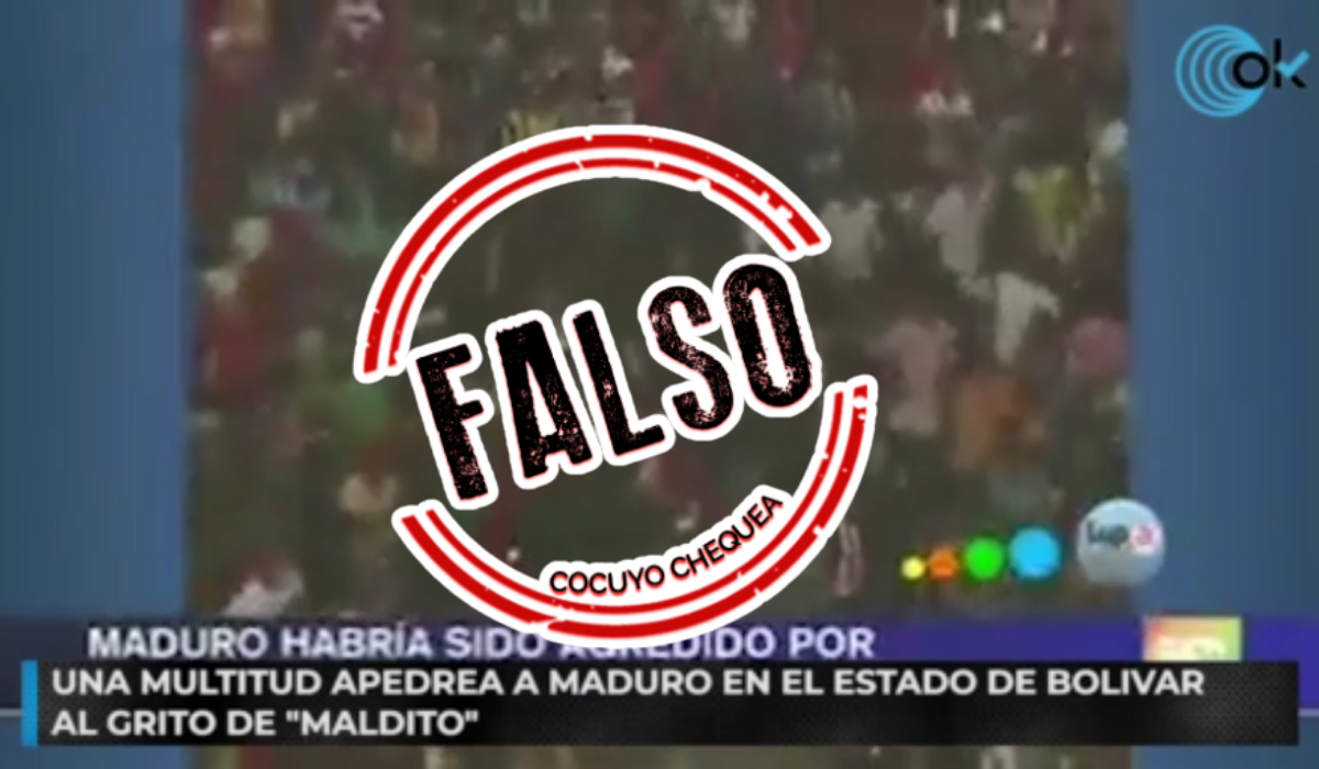 Falso Maduro agredido Bolívar