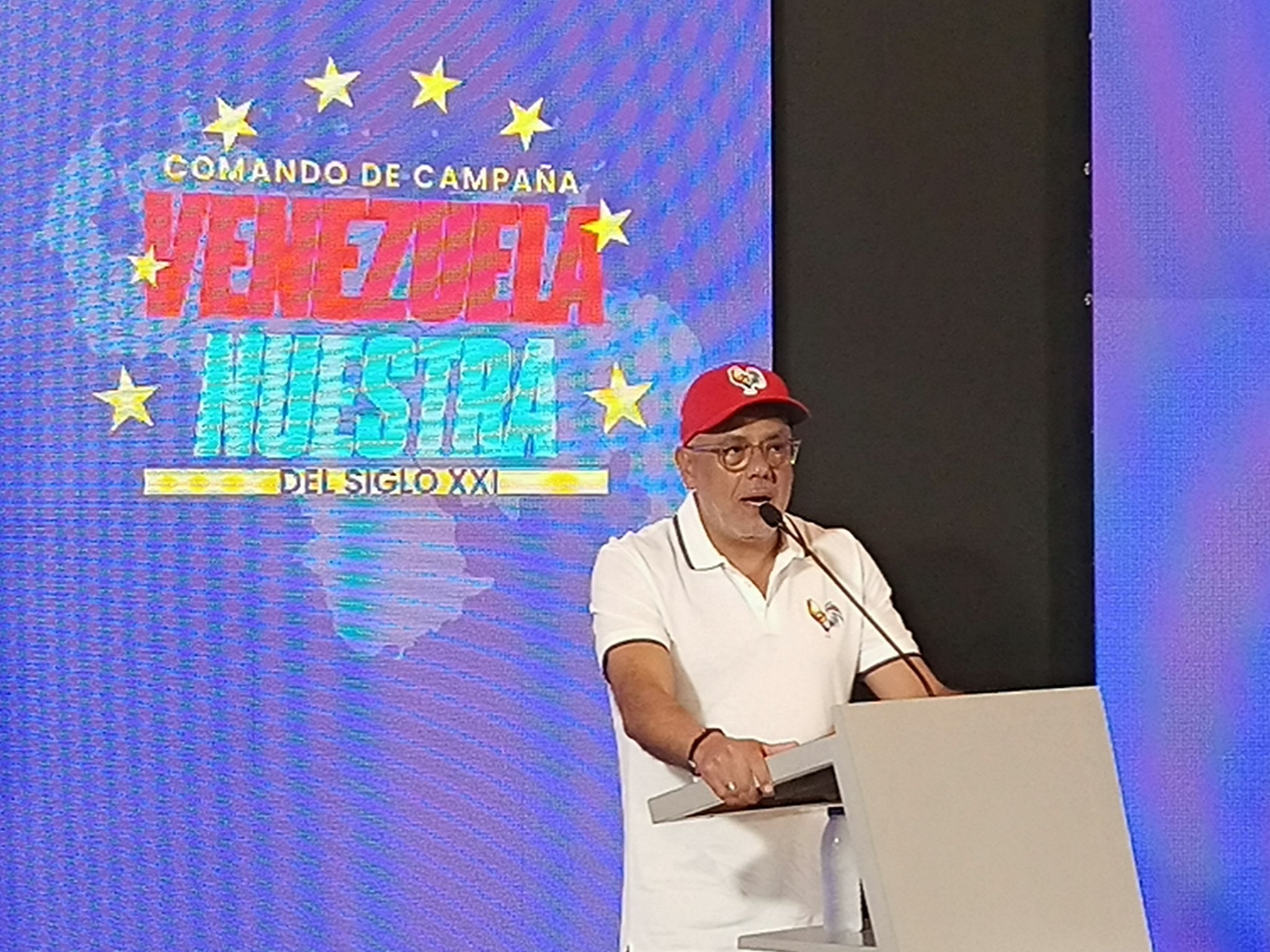 Jorge Rodríguez insiste en que comanditos se organizan para generar violencia el 28-J