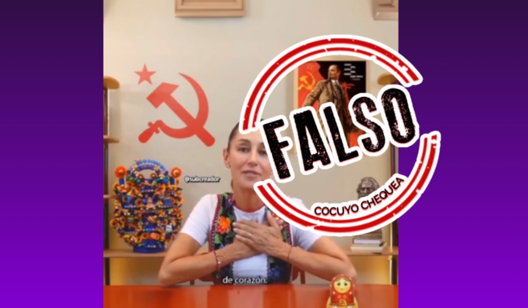 Claudia Sheinbaum ruso Rusia comunismo