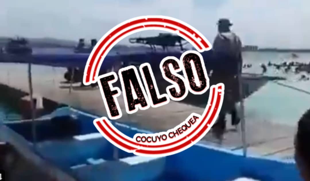 El video está circulando por WhatsApp