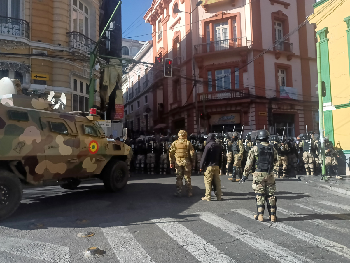 Intento de golpe de Estado en Bolivia