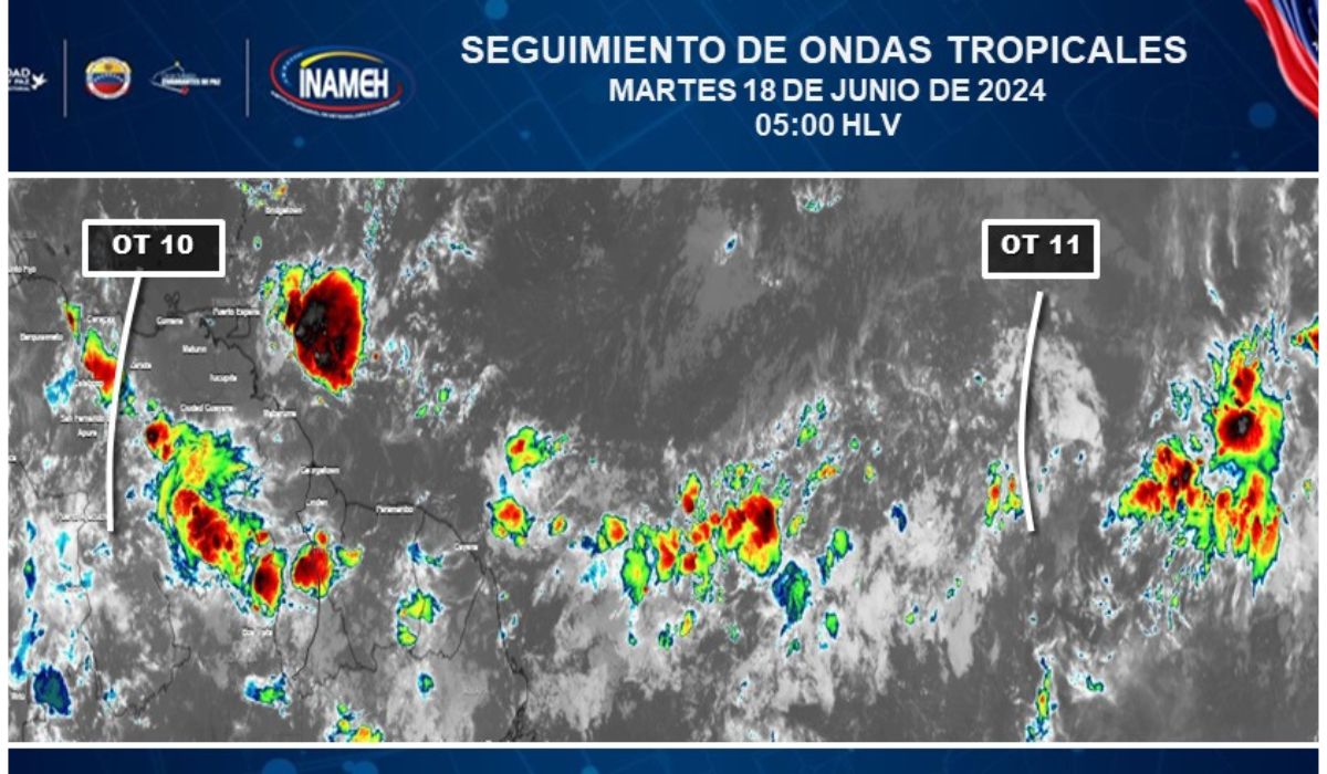 En Venezuela se prolongarán las lluvias este 18 de junio