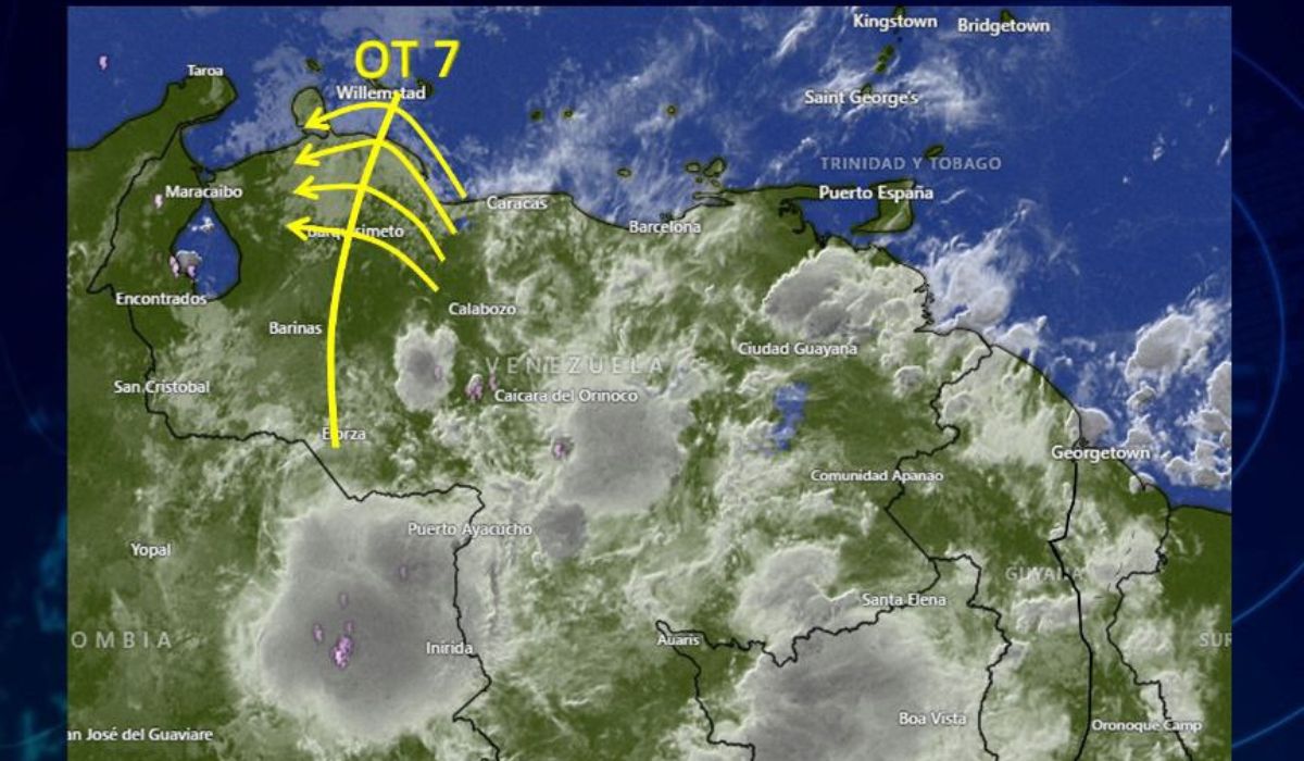 Lluvias de oriente a occidente este 12 de junio en Venezuela