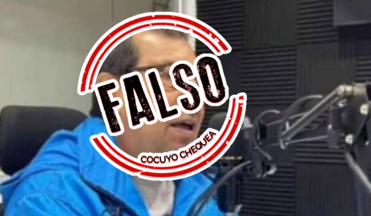El propio Adán Chávez desmitió la desinformación