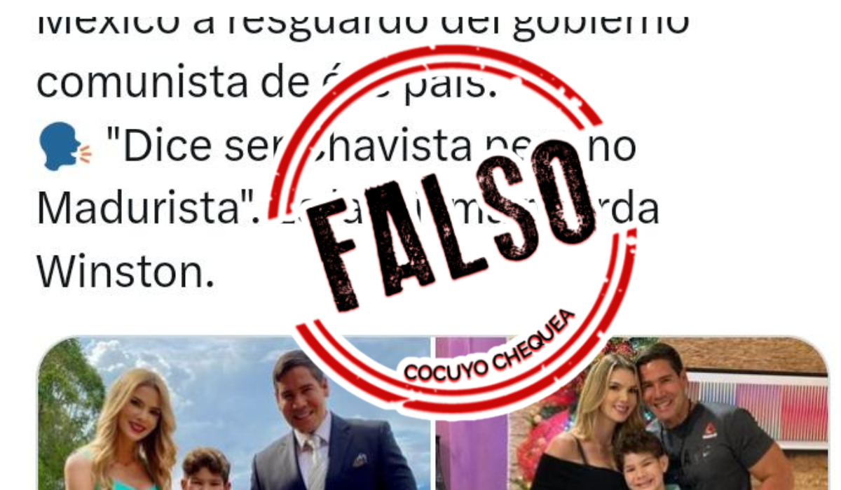 El diputado desmintió la publicación