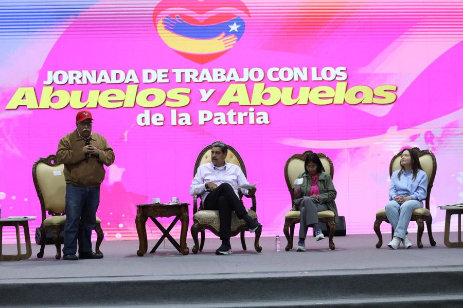 Maduro anuncia fondo de $5 millones para emprendimientos de adultos mayores y les pide votar por la paz el 28-J