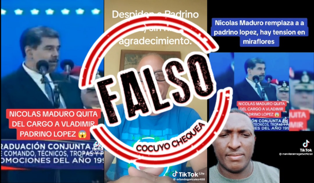 Falsa destitución Padrino López
