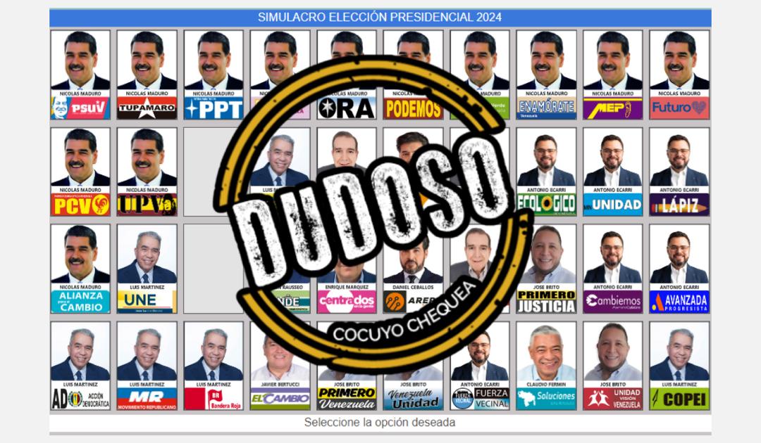 Simulador dudoso