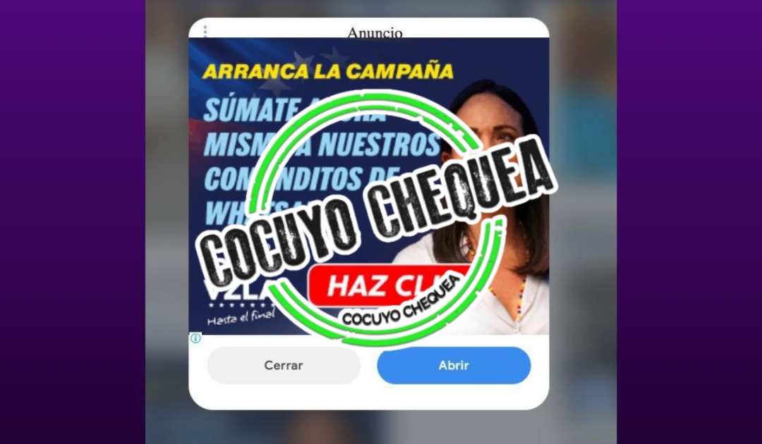Comanditos por Whatsapp engaño