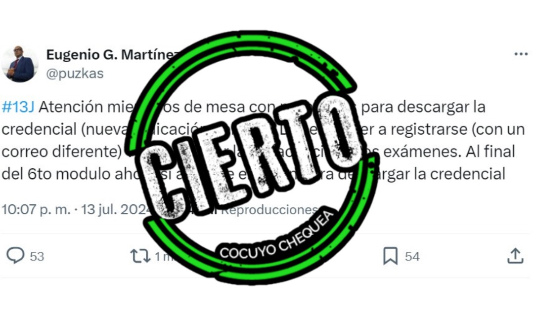 Miembros de mesa