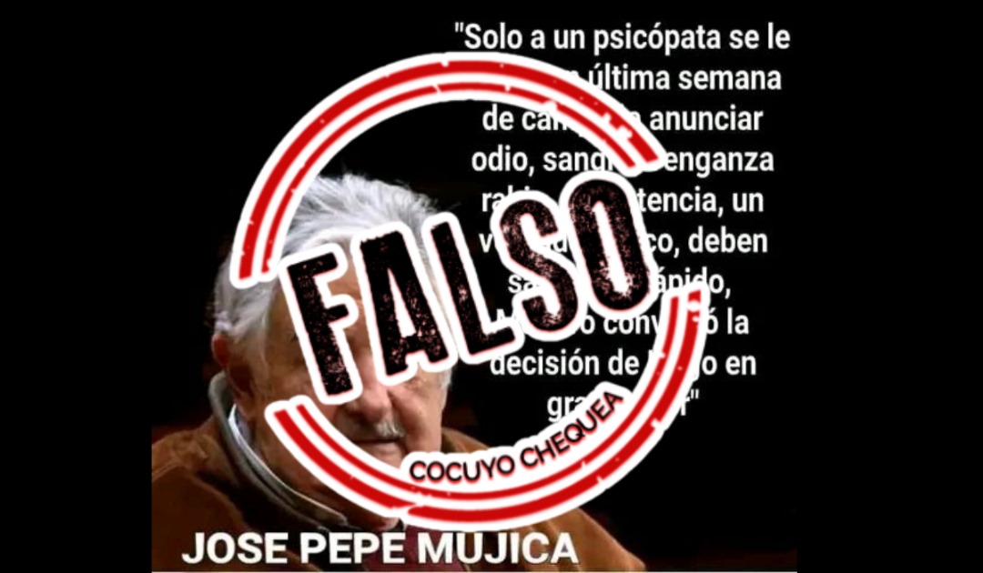 Falso Mujica psicópata