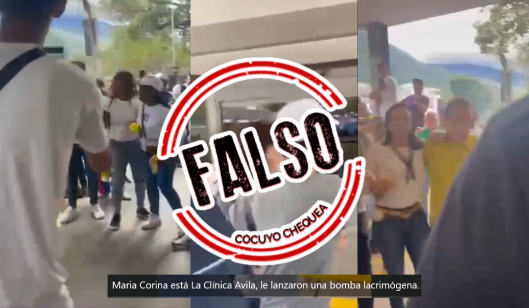 María Corina Clínica El Ávila