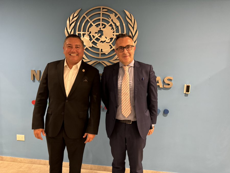 Candidato Bertucci se reúne con panel de expertos de la ONU