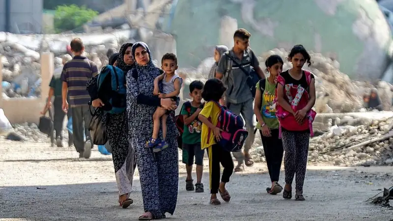 Israel ordena por segunda vez la evacuación de "todos en la Ciudad de Gaza"