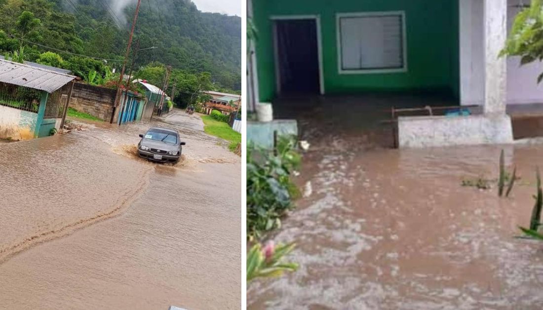 Comunidades afectadas en Acosta y Caripe, en Monagas, por fuertes lluvias