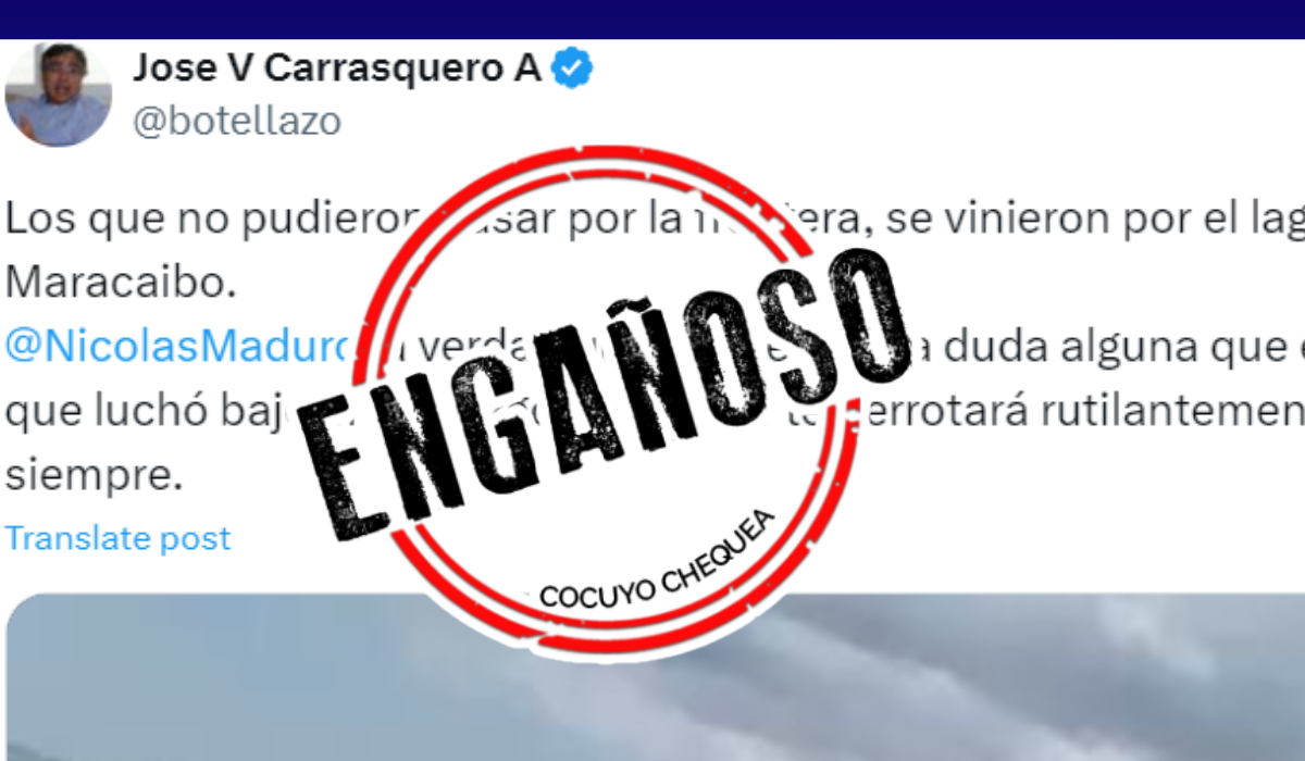 El video original data del 25 de julio de 2024