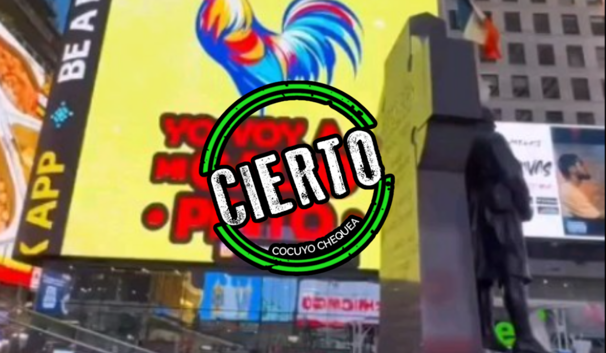 Cualquier persona puede anunciar en el Times Square