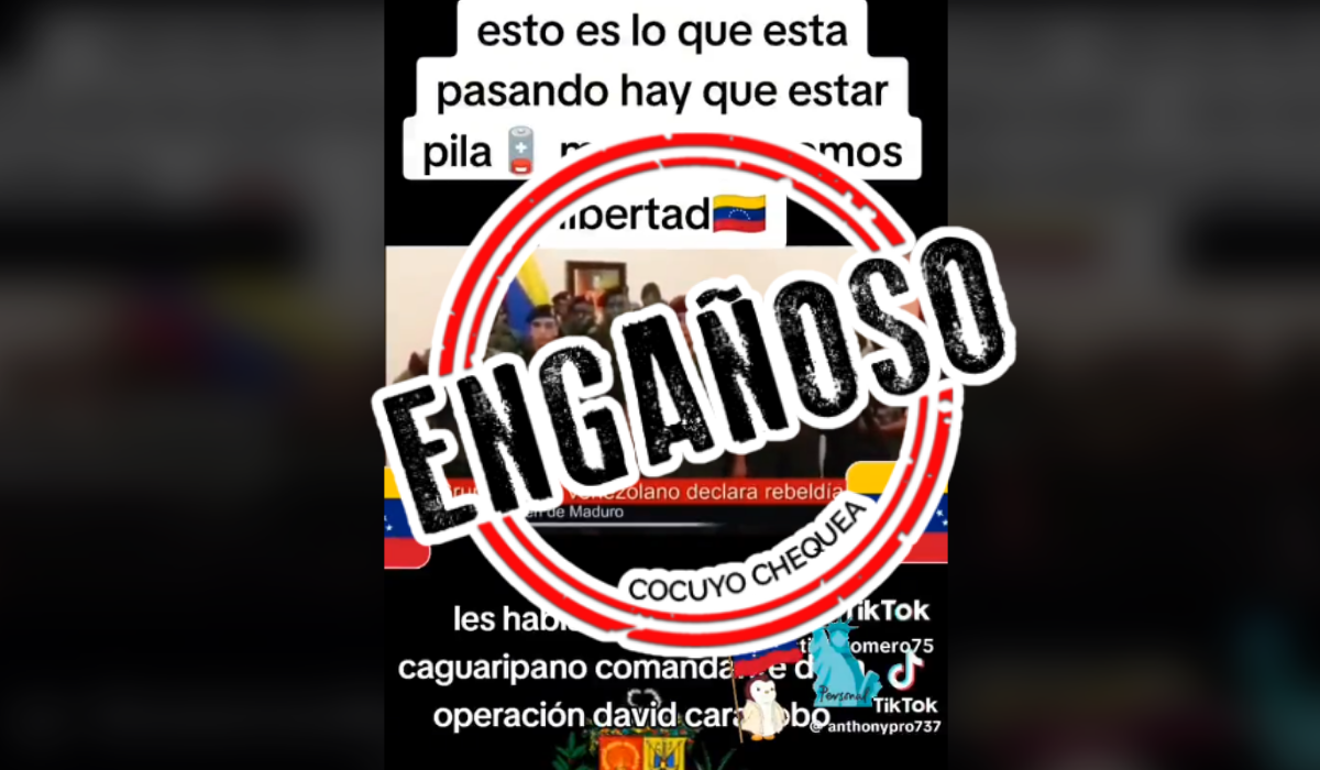 El funcionario militar está detenido en la sede del Sebin El Helicoide