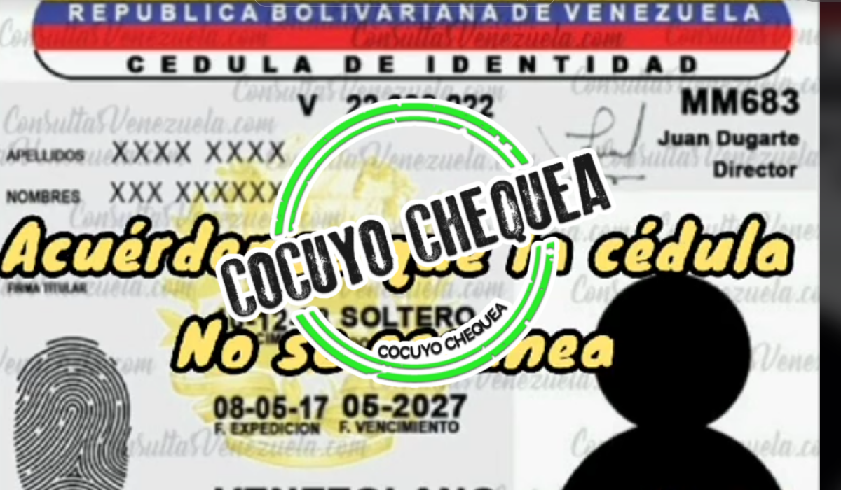 El único requisito para ingresar al centro de votación es presentar su cédula de identidad