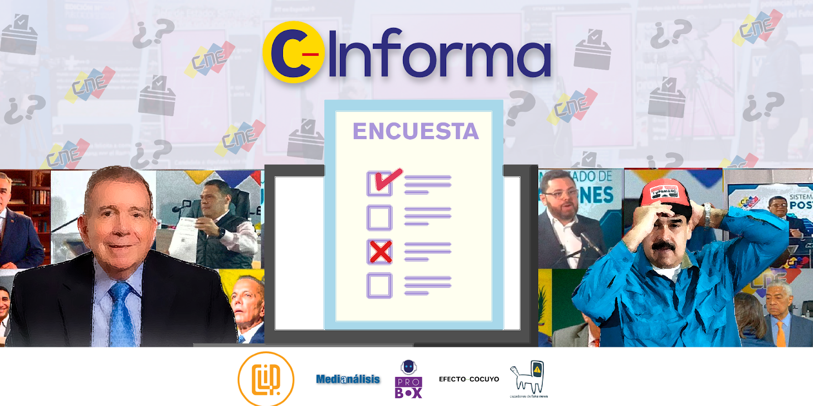 C-Informa encuestadoras Maduro
