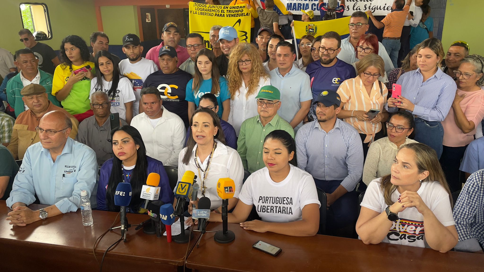 Machado en Portuguesa: Maduro ha hecho de su campaña la violencia
