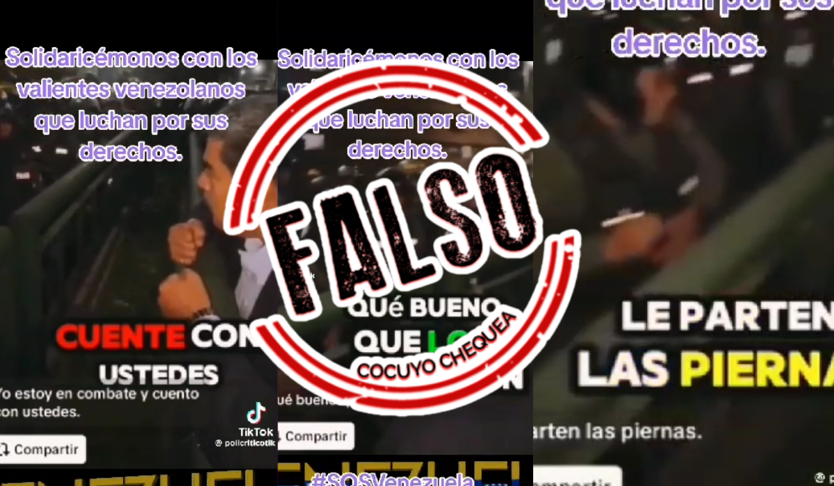 Usuarios en TikTok advirtieron que el contenido era falso