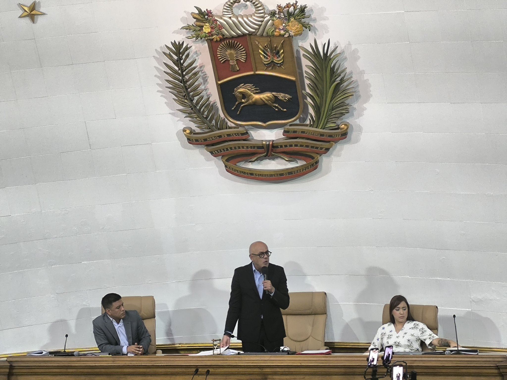 Jorge Rodríguez, presidente de la Asamblea Nacional