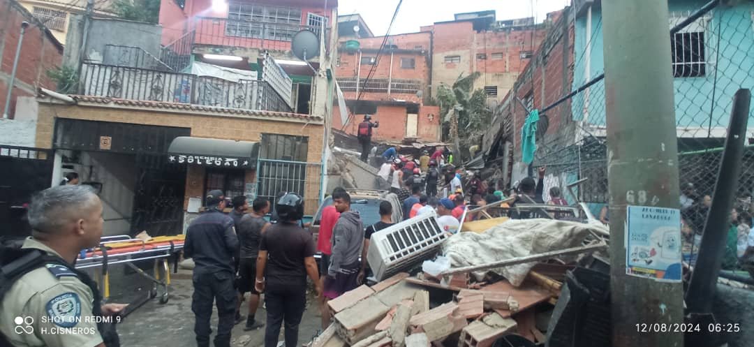 Los heridos fueron llevados al Domingo Luciani