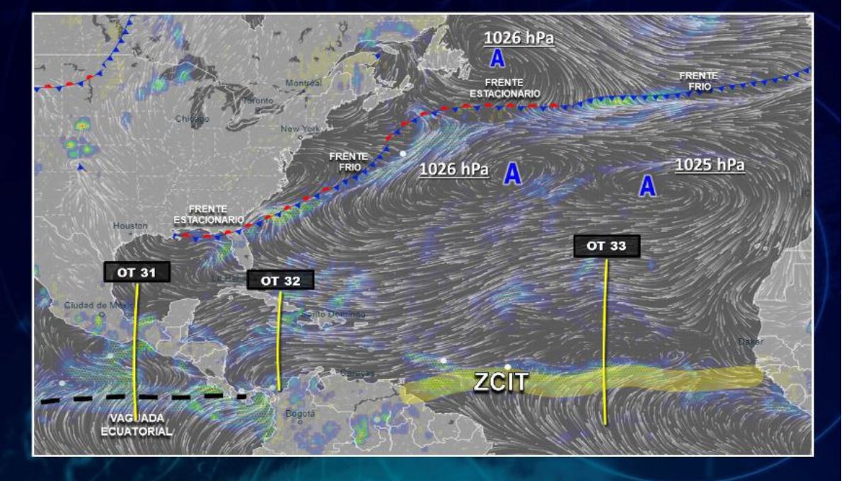 Inameh pronostica lluvias vespertinas en Venezuela este 23 de agosto