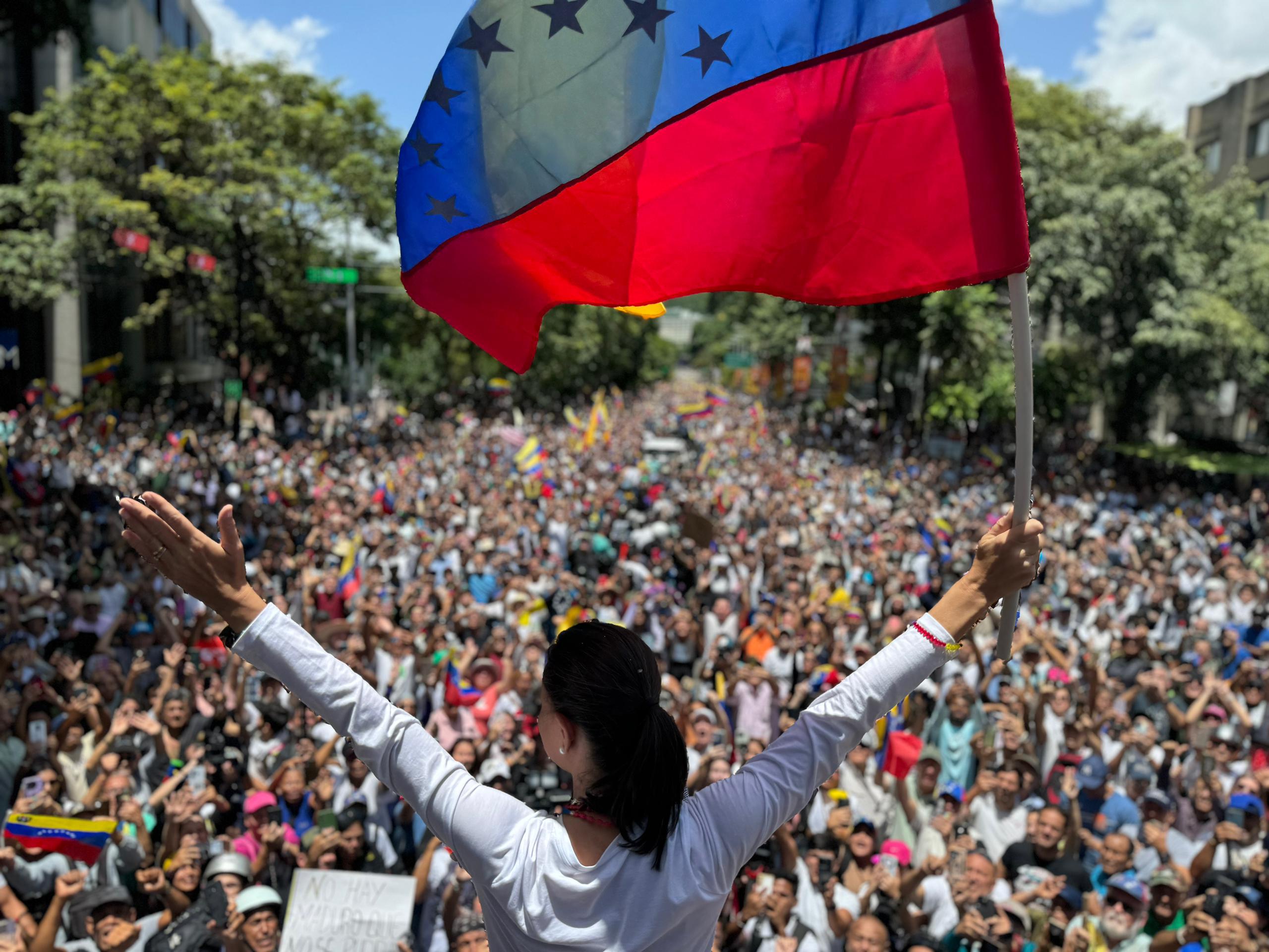 María Corina Machado reitera que ganó Edmundo González e insiste en que pare la represión