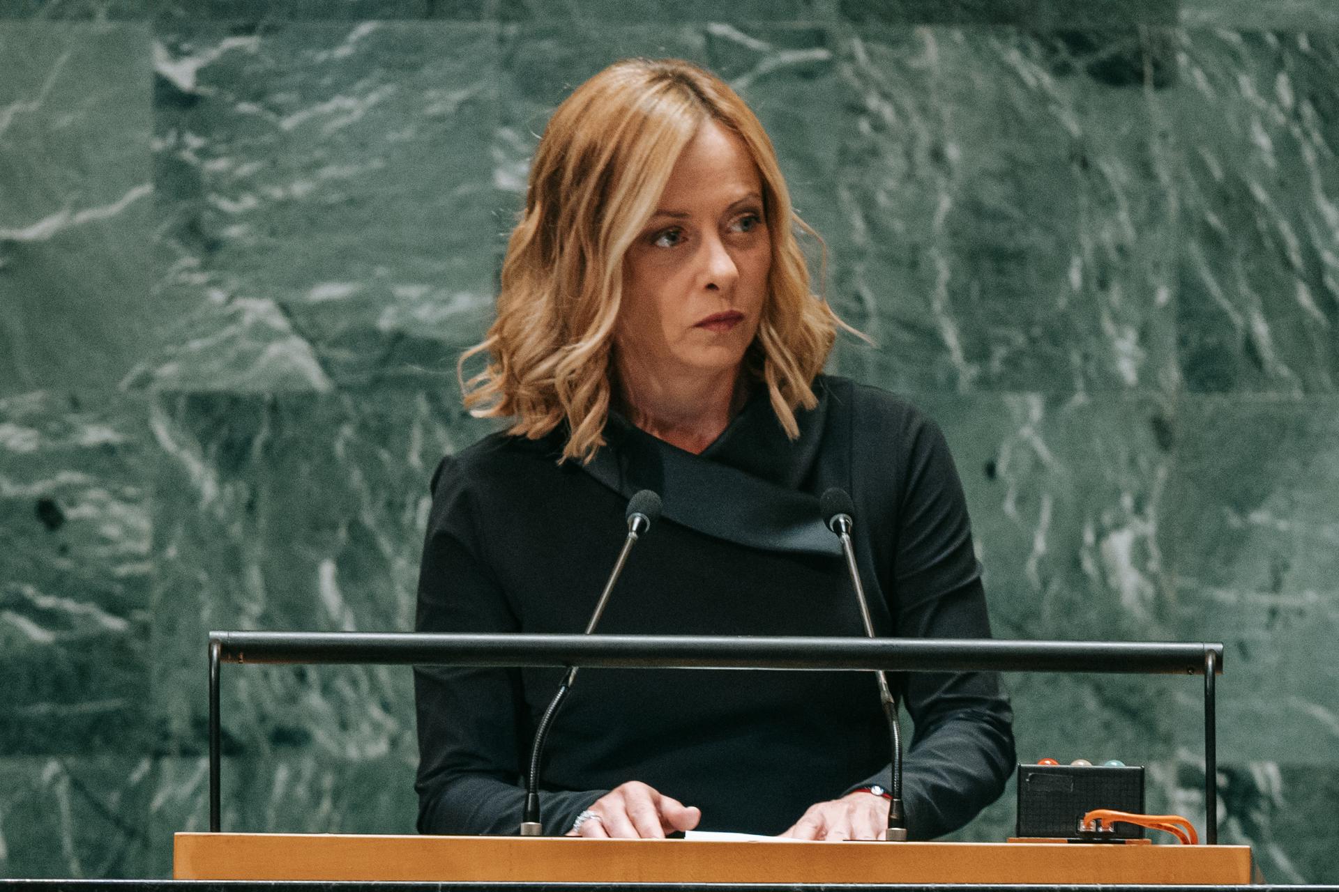 Meloni insta a comunidad internacional "alzar la voz" sobre la situación en Venezuela